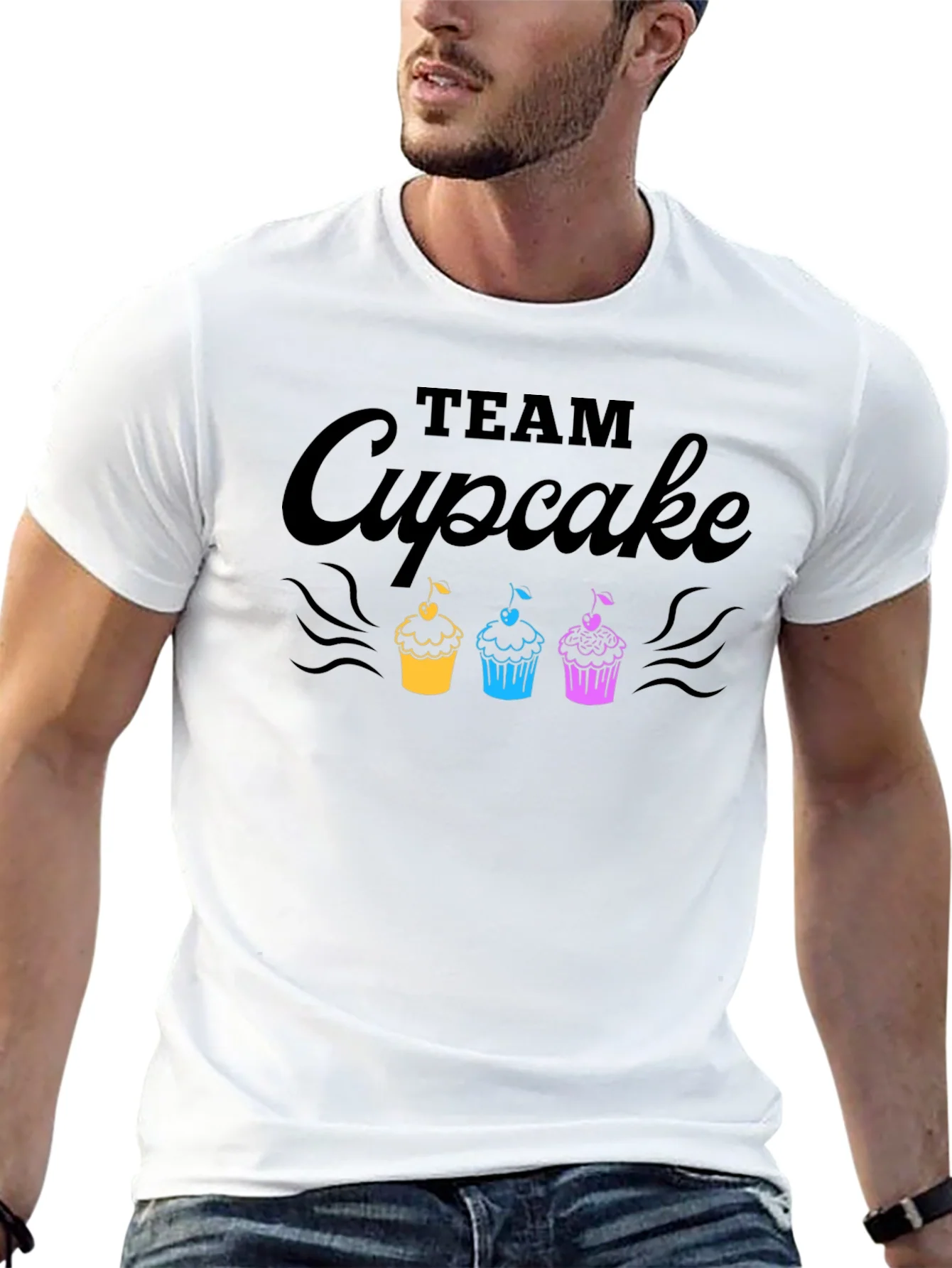 Team Cupcake Graphic Tee - Sweet Treat Shirt