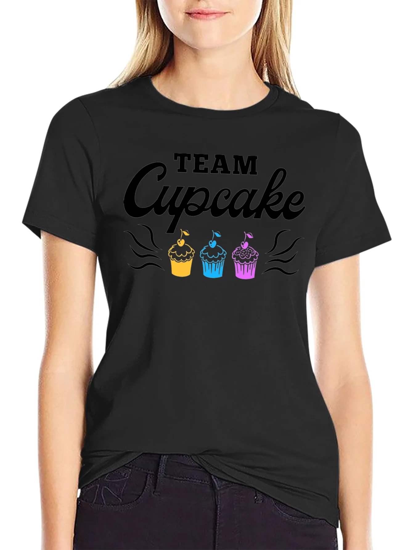 Team Cupcake Graphic Tee - Sweet Treat Shirt