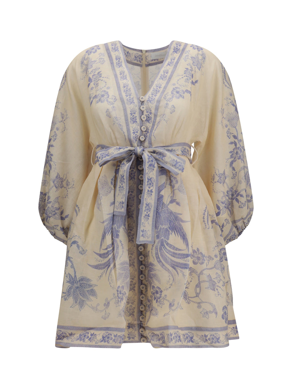 Zimmermann Women Indra Plunge Mini Dress