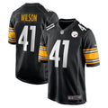 Pittsburgh Steelers Payton Wilson Black Game Jersey