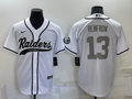 Men's Las Vegas Raiders Hunter Renfrow #13 White Player Jersey1 Joint Edition