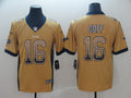 Men's Los Angeles Rams Jared Goff #16 Yellow Player Game Jersey1