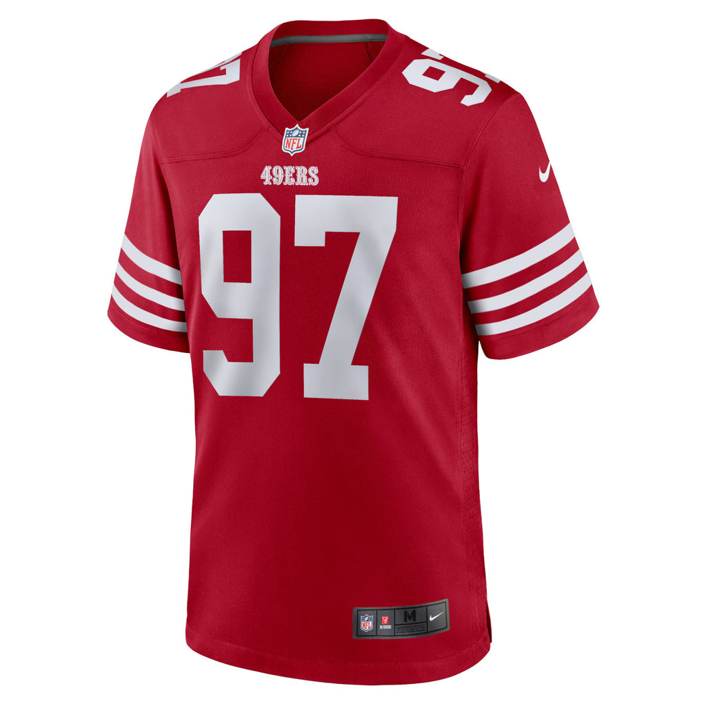 San Francisco 49ers Nick Bosa Scarlet Player Game Jersey