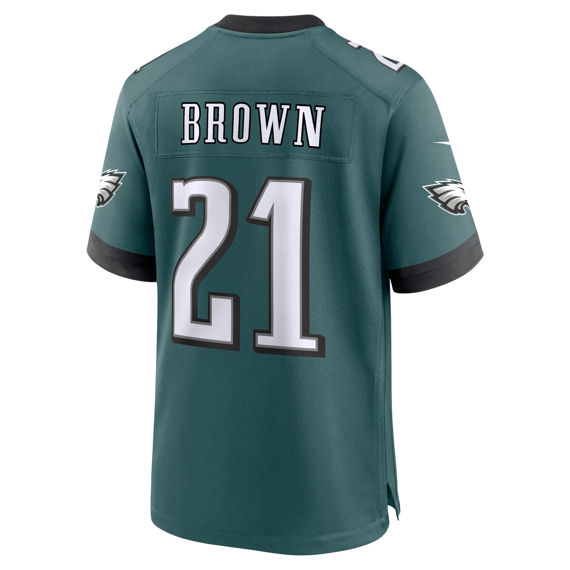 Philadelphia Eagles Sydney Brown Midnight Green Team Game Jersey