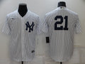 Men's New York Yankees Paul O������������������������������������Neill #21 White Replica Player Name jersey