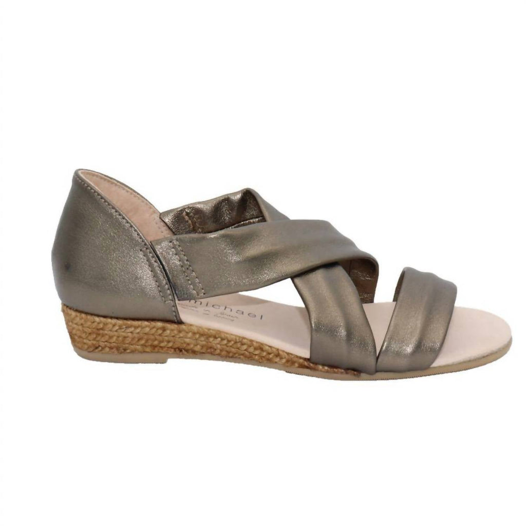Women's Nettie Sandal In Metallic