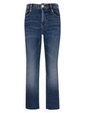Women's Rachael High Rise Fab Ab Mom Raw Hem Jeans In Explore