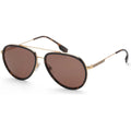 Burberry Men's 59 mm Gold Sunglasses