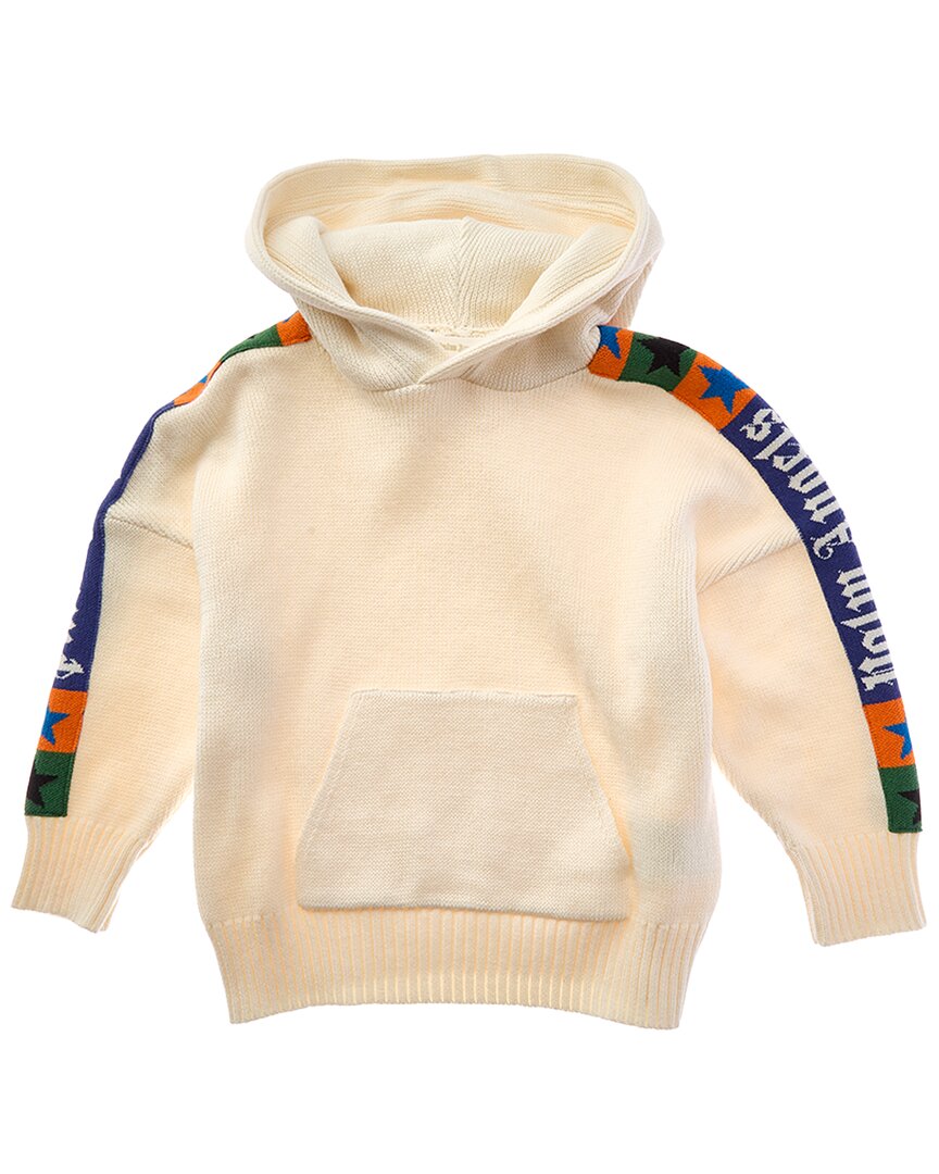 Palm Angels Knit Wool-Blend Hoodie