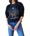 Tiger Sweatshirt In Black