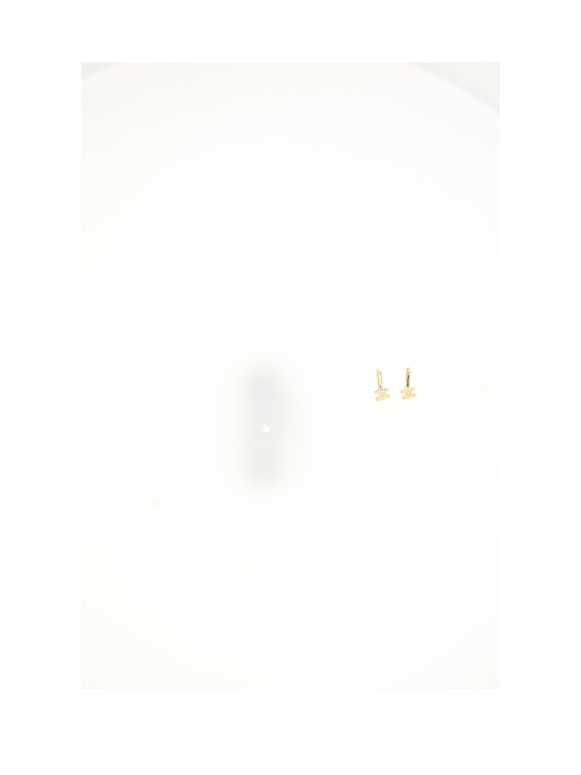 Celine Women Chunky Triomphe Earrings