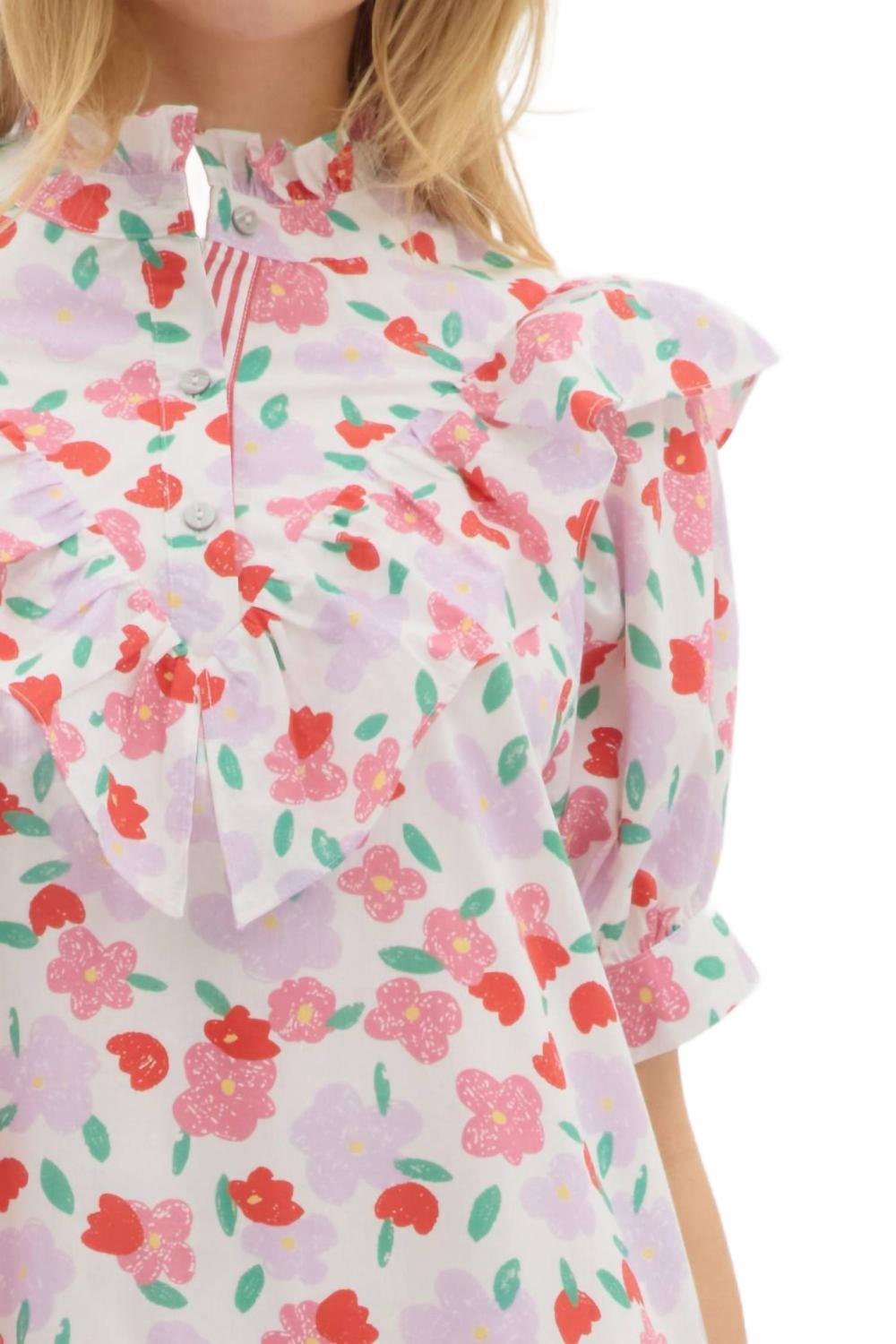 Estelle Mini Dress In Multi