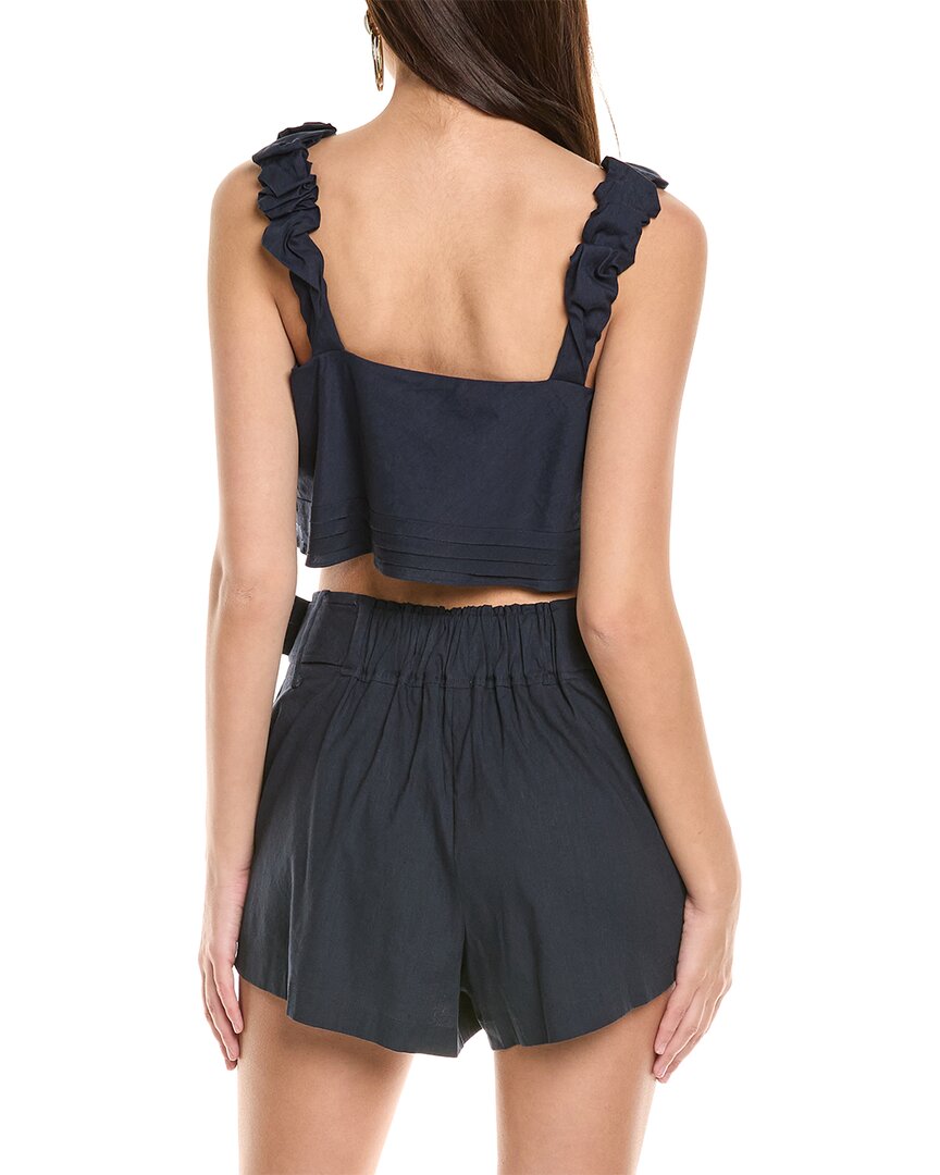 Ramy Brook Cora Linen-Blend Tank