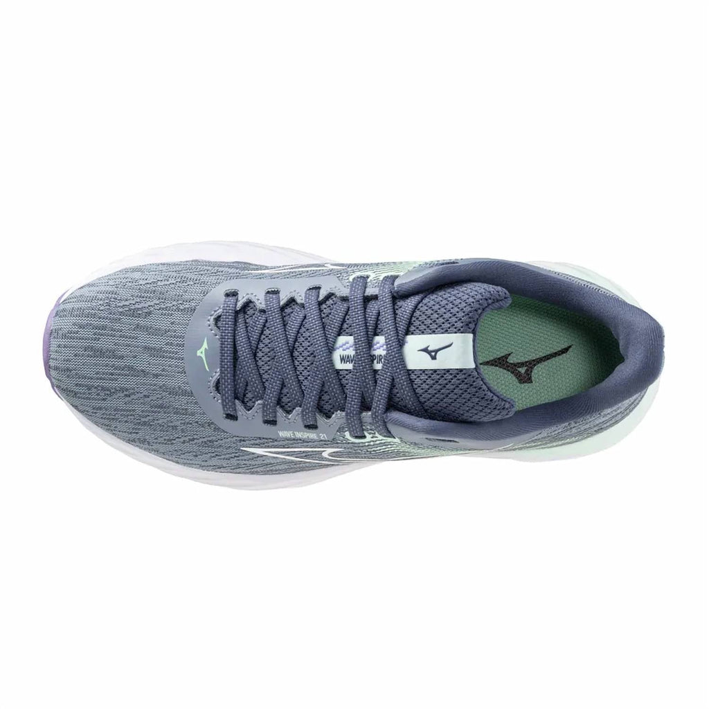 Women's Wave Inspire 21 Running Shoe In Tradewinds-White