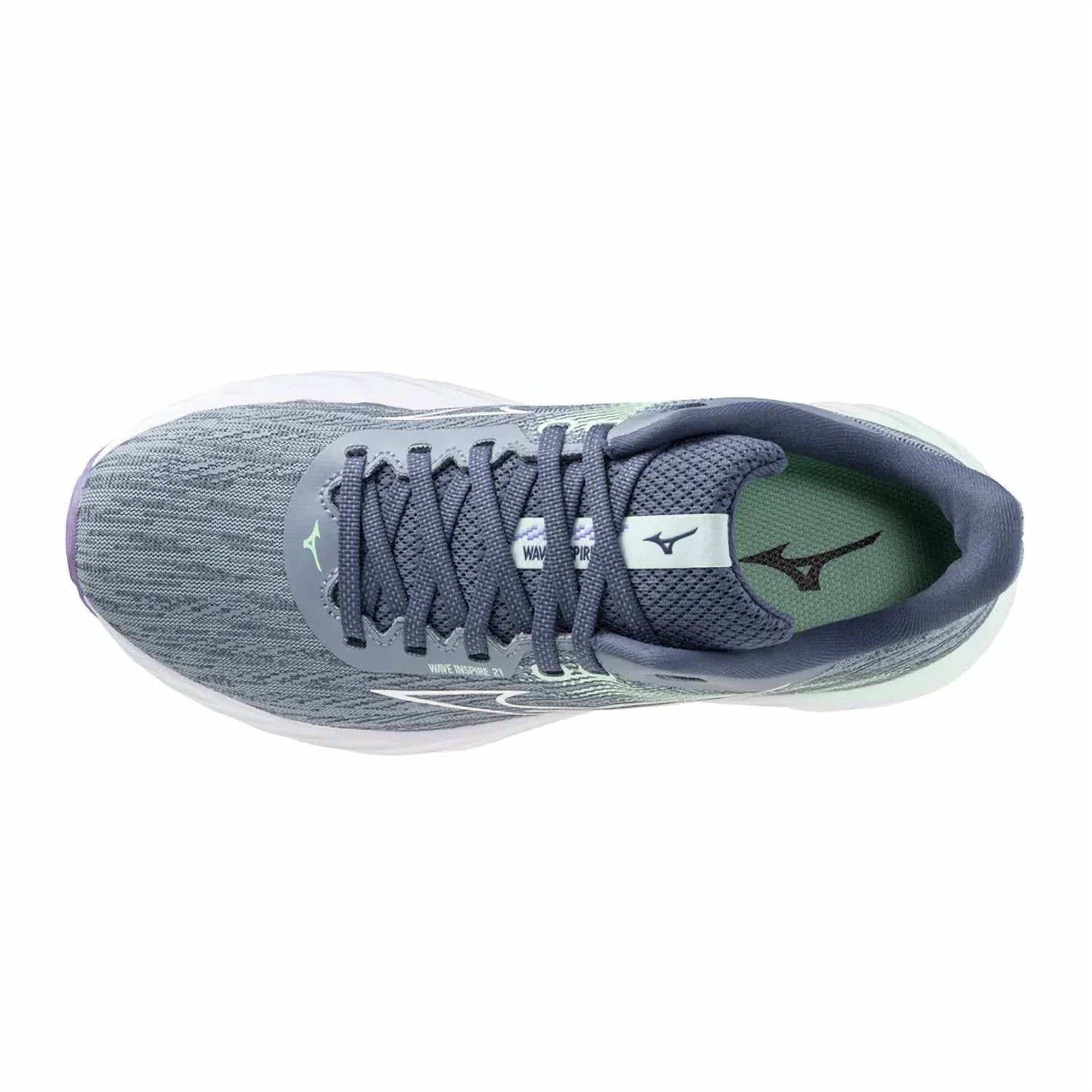 Women's Wave Inspire 21 Running Shoe In Tradewinds-White