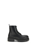 Balenciaga Men Strike Lace-Up Boots