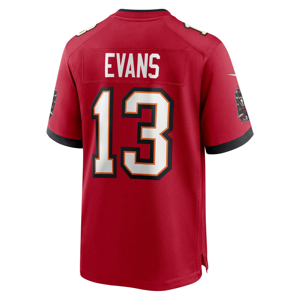 Tampa Bay Buccaneers Mike Evans Red 50th Season Team Game Jersey