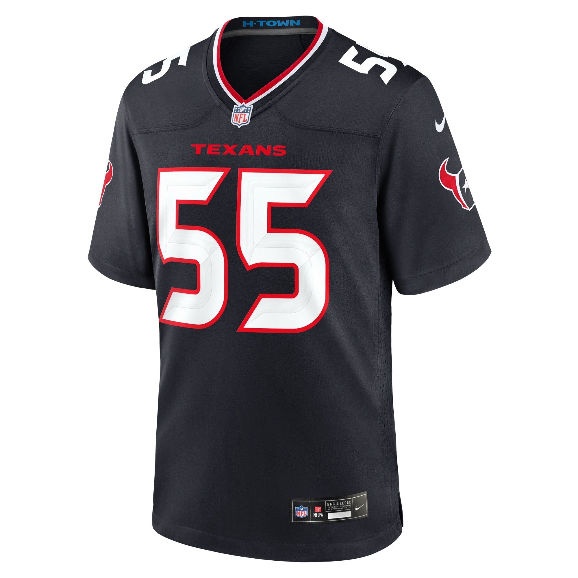 Houston Texans Danielle Hunter Navy Team Game Jersey