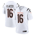 Cincinnati Bengals Joe Flacco White Game Jersey