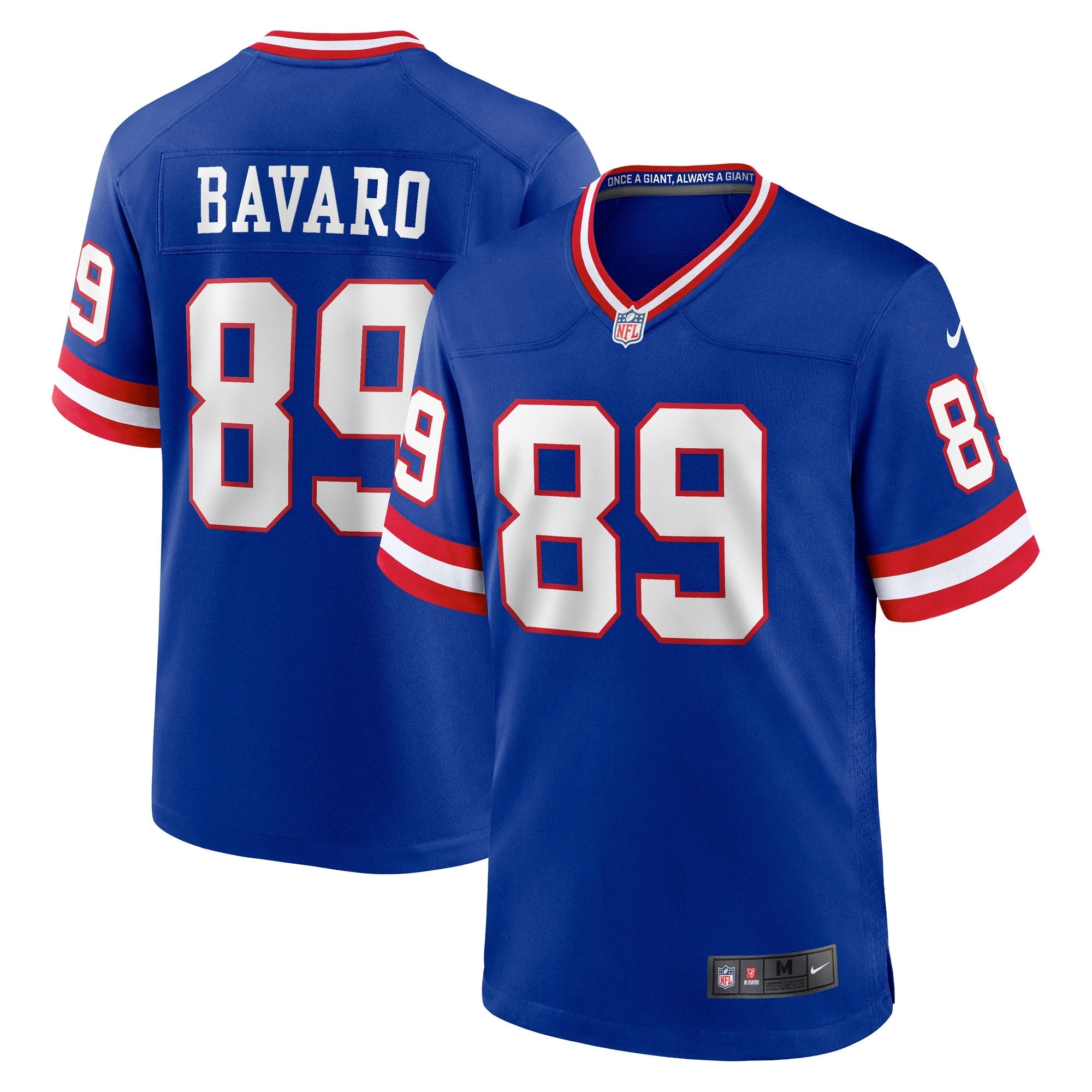 New York Giants Mark Bavaro Royal Retired Player Alternate Game Jersey