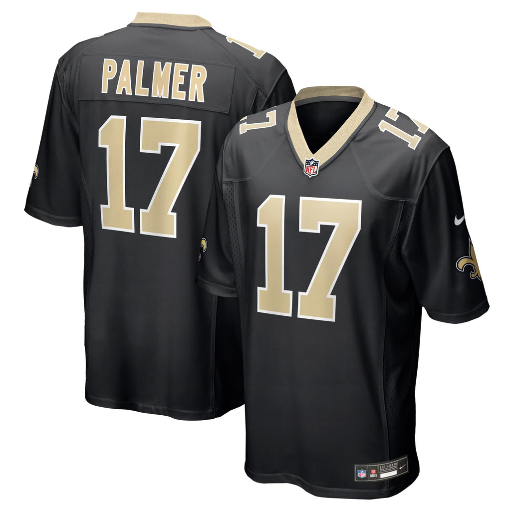 New Orleans Saints Trey Palmer Black Team Game Jersey