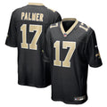 New Orleans Saints Trey Palmer Black Team Game Jersey
