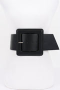 Faux Leather Plus Size Waist Belt