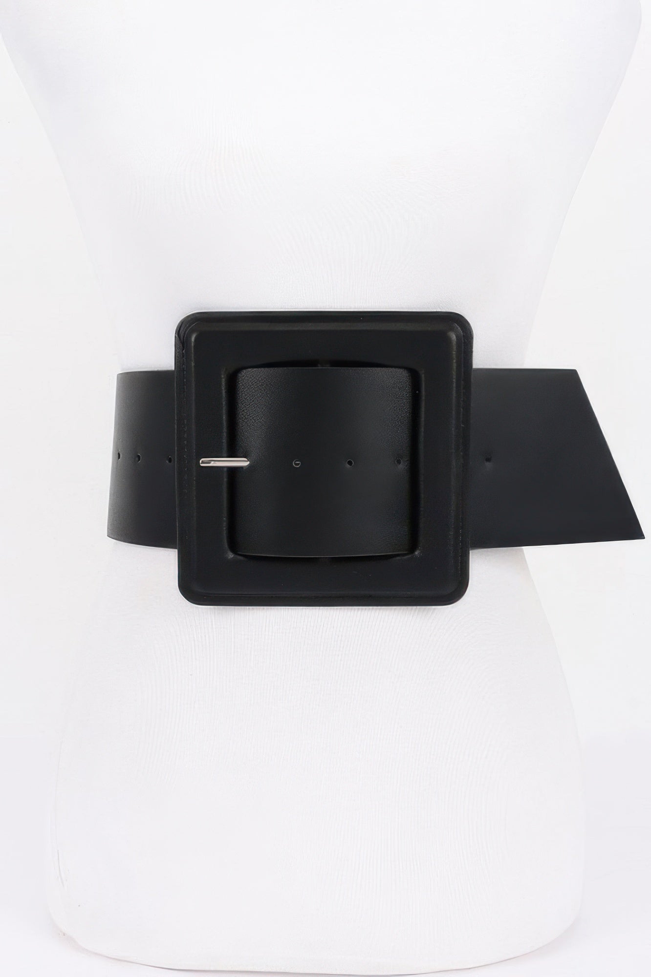 Faux Leather Plus Size Waist Belt
