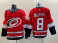 Men's Carolina Hurricanes Brent Burns #8 Red Player jersey