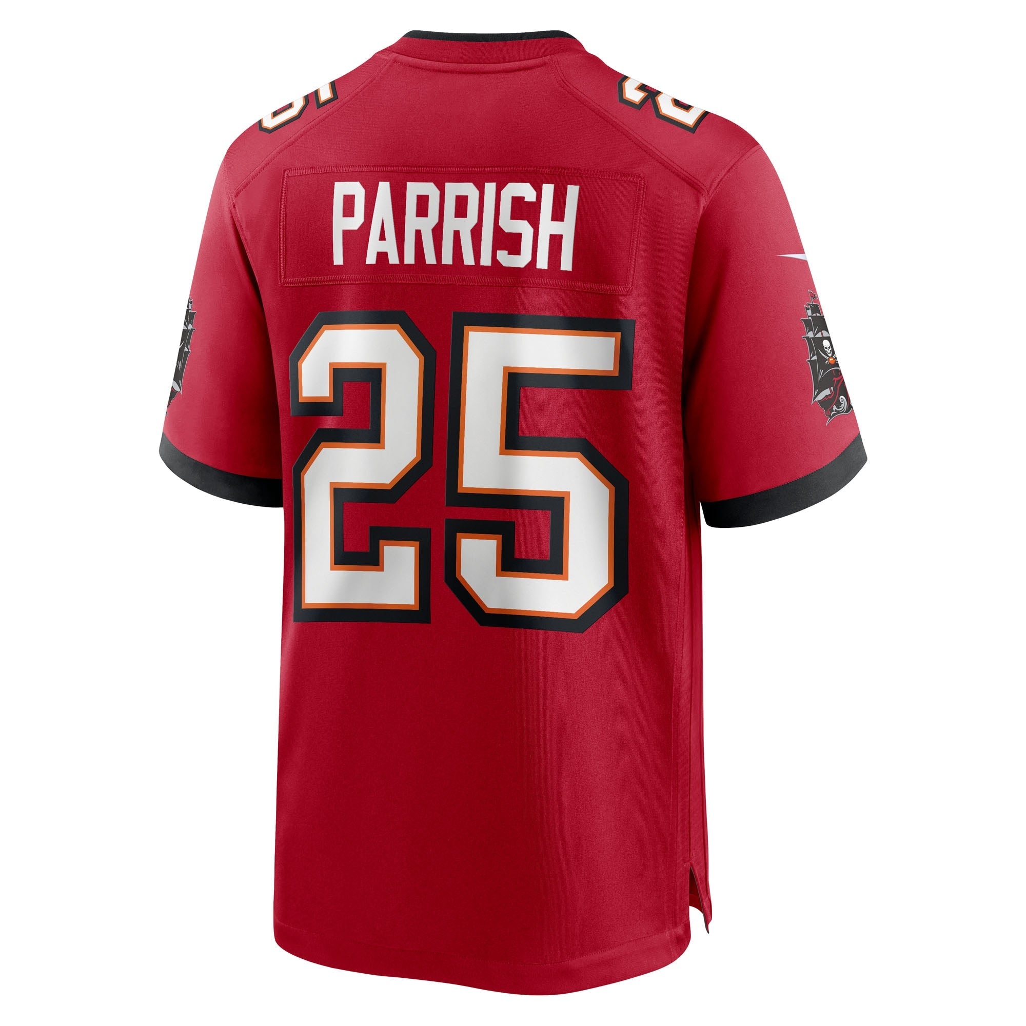 Tampa Bay Buccaneers Jacob Parrish Red Team Game Jersey
