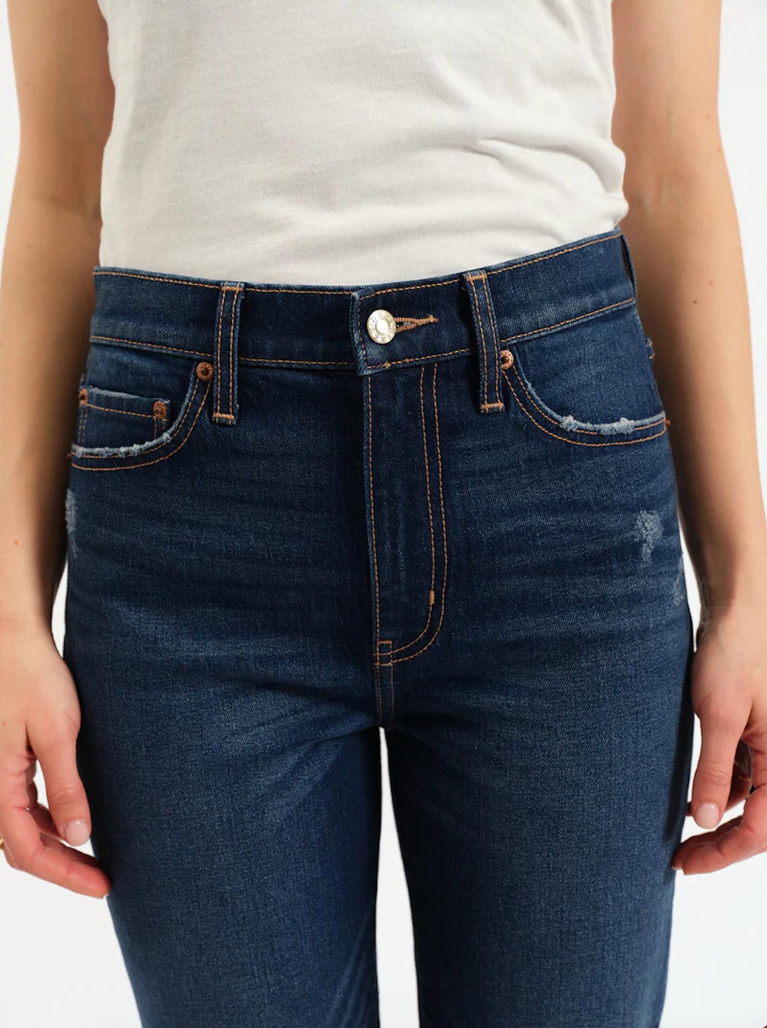 Smarty Pants High Rise Slim Straight Jeans In Vintage Ink