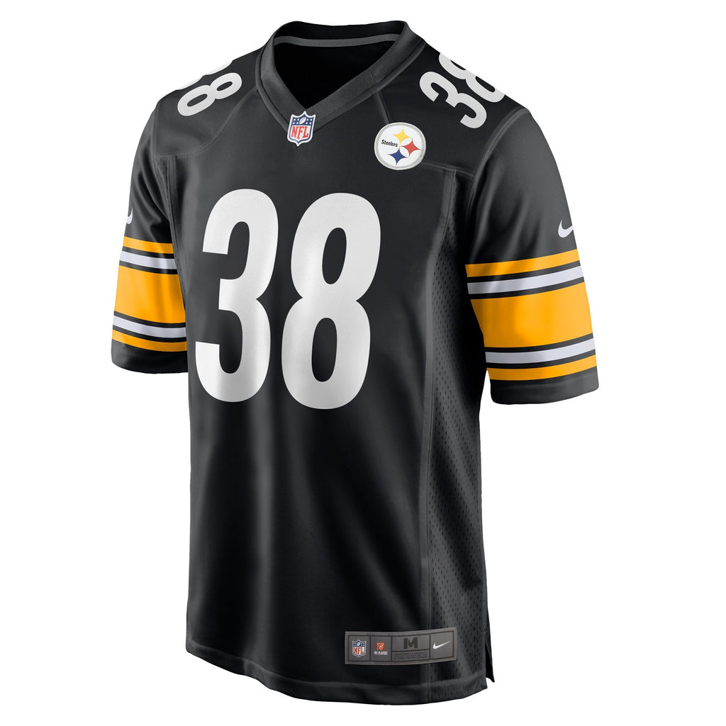 Pittsburgh Steelers Mykal Walker Black Team Game Jersey