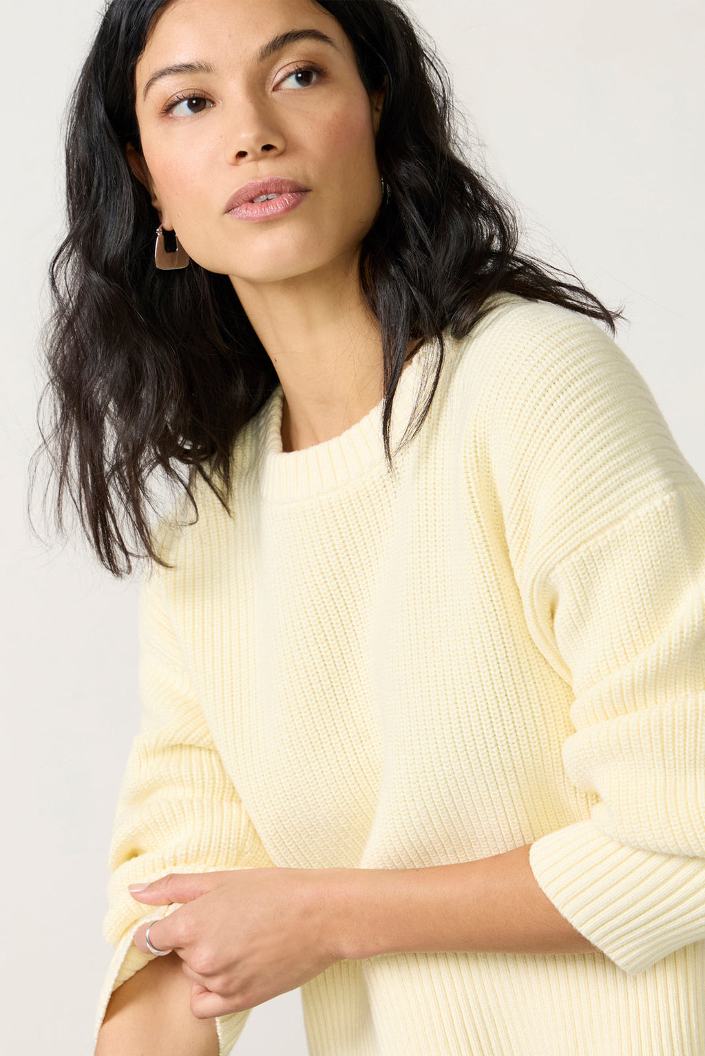 Women's Audrey Crew Neck Sweater Top