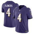 Baltimore Ravens Zay Flowers Purple Vapor F.U.S.E. Limited Jersey