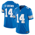 Detroit Lions Amon-Ra St. Brown Blue Vapor F.U.S.E. Limited Jersey