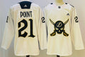 Men's Tampa Bay Lightning Brayden Point #21 White Game jersey