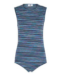 Striped Sleeveless Bodysuit