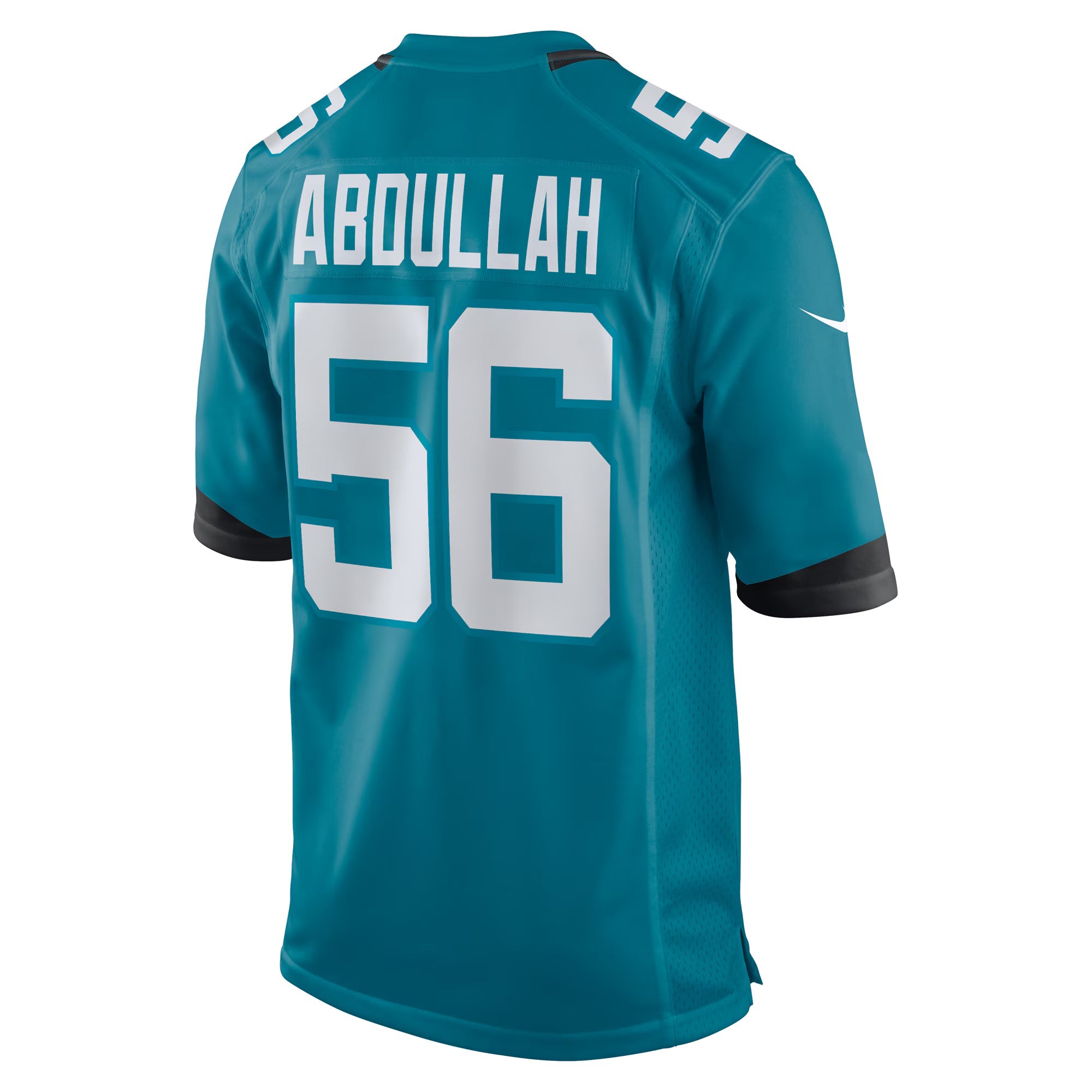 Jacksonville Jaguars Yasir Abdullah Teal Team Game Jersey