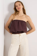 Women's Gauze Tube Top