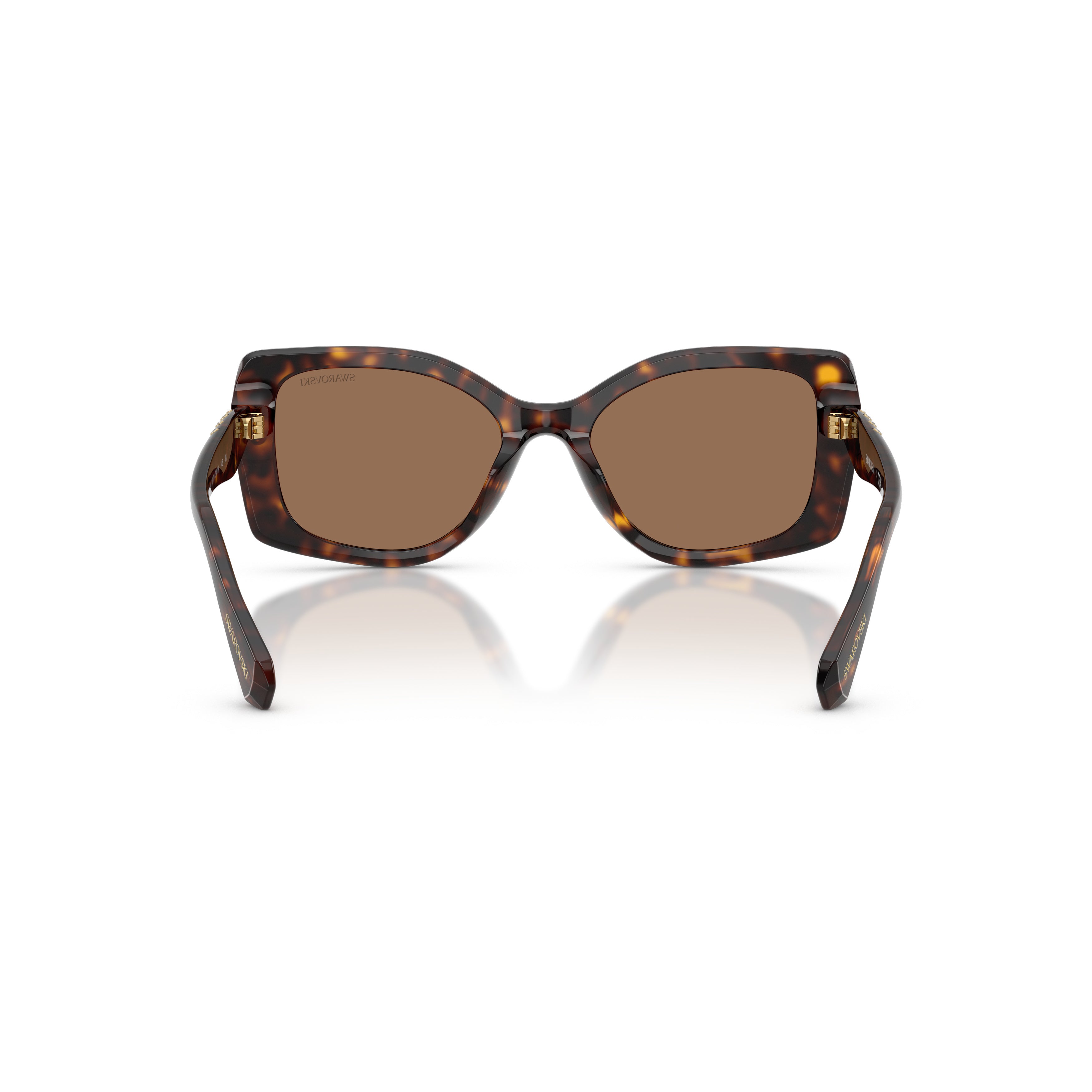 0Sk6058U Oversized Square Sunglasses with Tortoiseshell Pattern