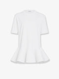 Alaia Women Crinoline Cotton Jersey T-Shirt