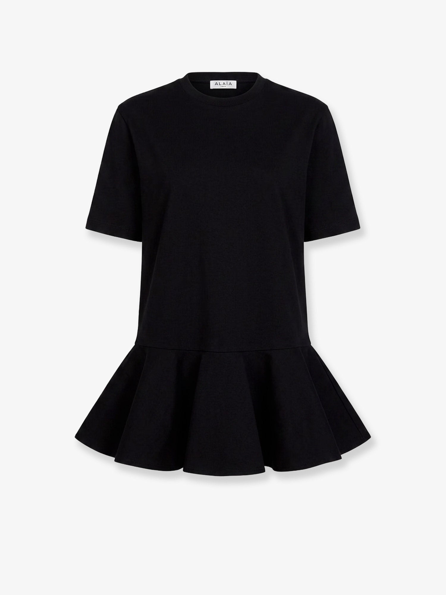 Alaia Women Crinoline Cotton Jersey T-Shirt