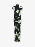 Alaia Women Viscose Dress With Sakura Print