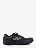Balenciaga Men Hamptons Worn-Out Low-Top Leather Sneakers