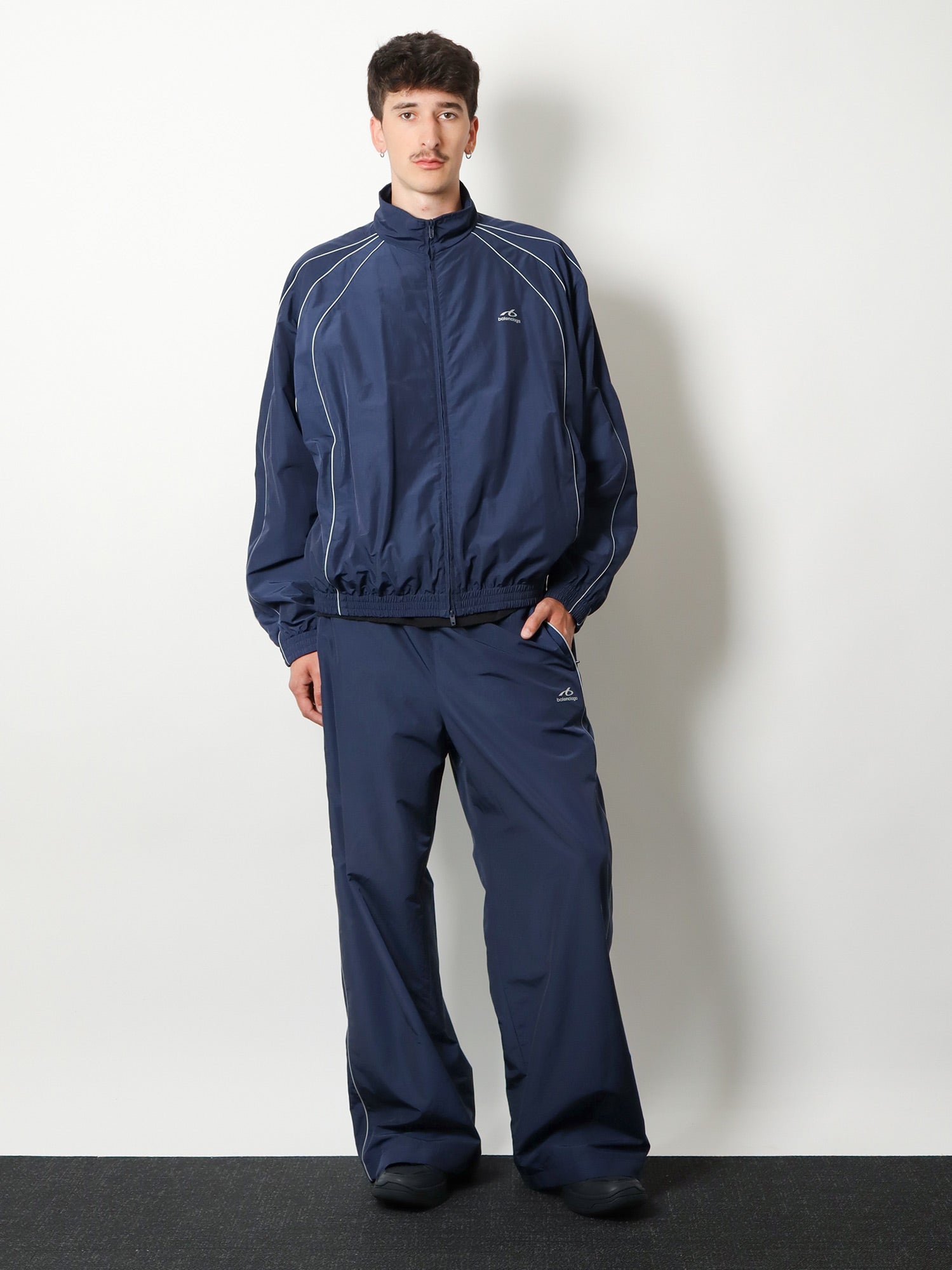 Balenciaga Men Tracksuit Jacket With Logo