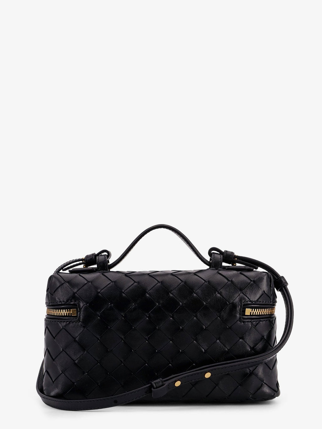 Bottega Veneta Women Bang Bang Intrecciato Leather Vanity Case