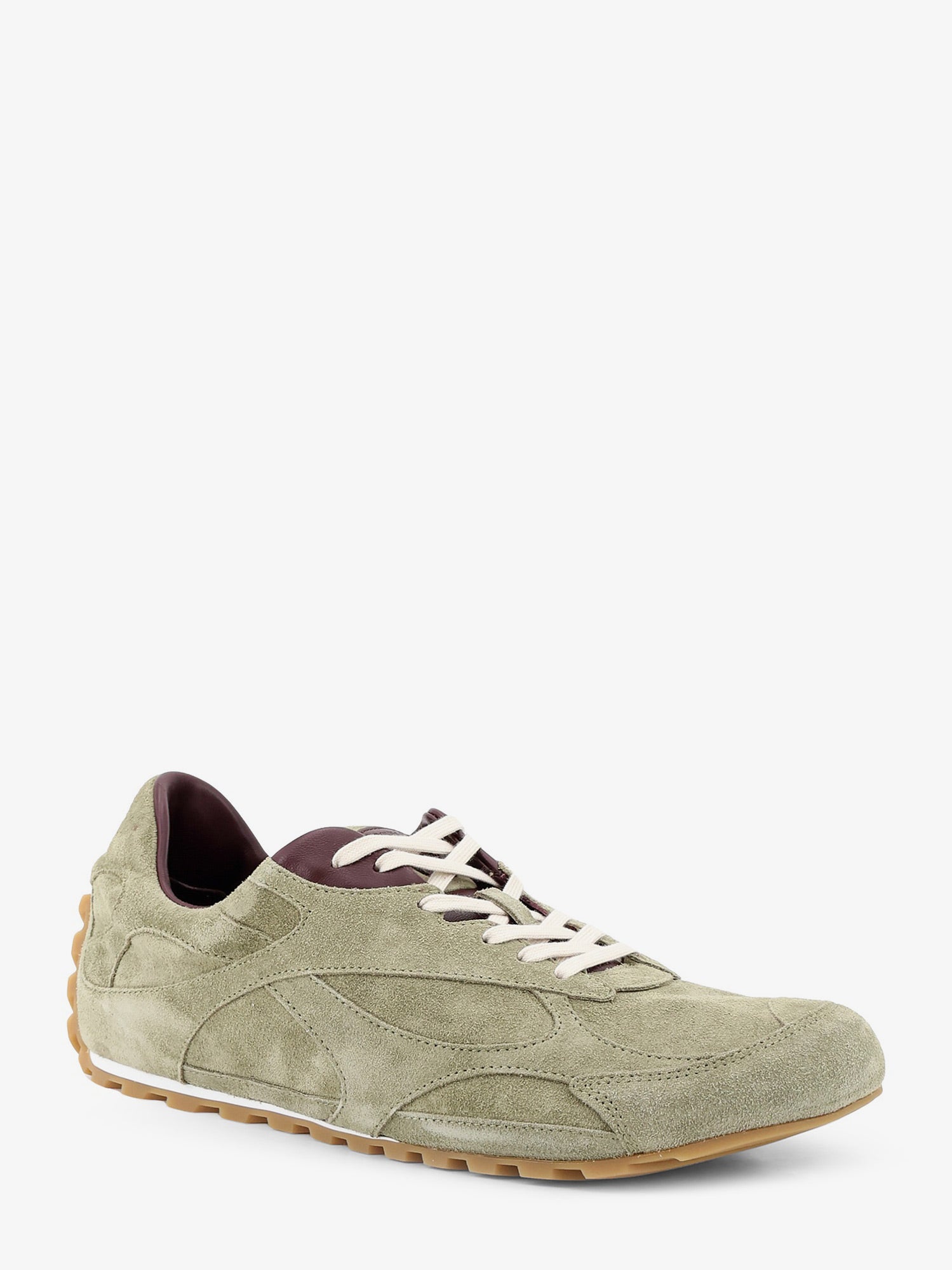 Bottega Veneta Men Orbit Flash Suede Sneakers