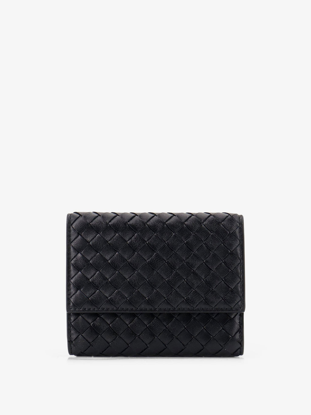 Bottega Veneta Women Bi-Fold Intrecciato Wallet With Zip