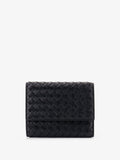 Bottega Veneta Women Bi-Fold Intrecciato Wallet With Zip