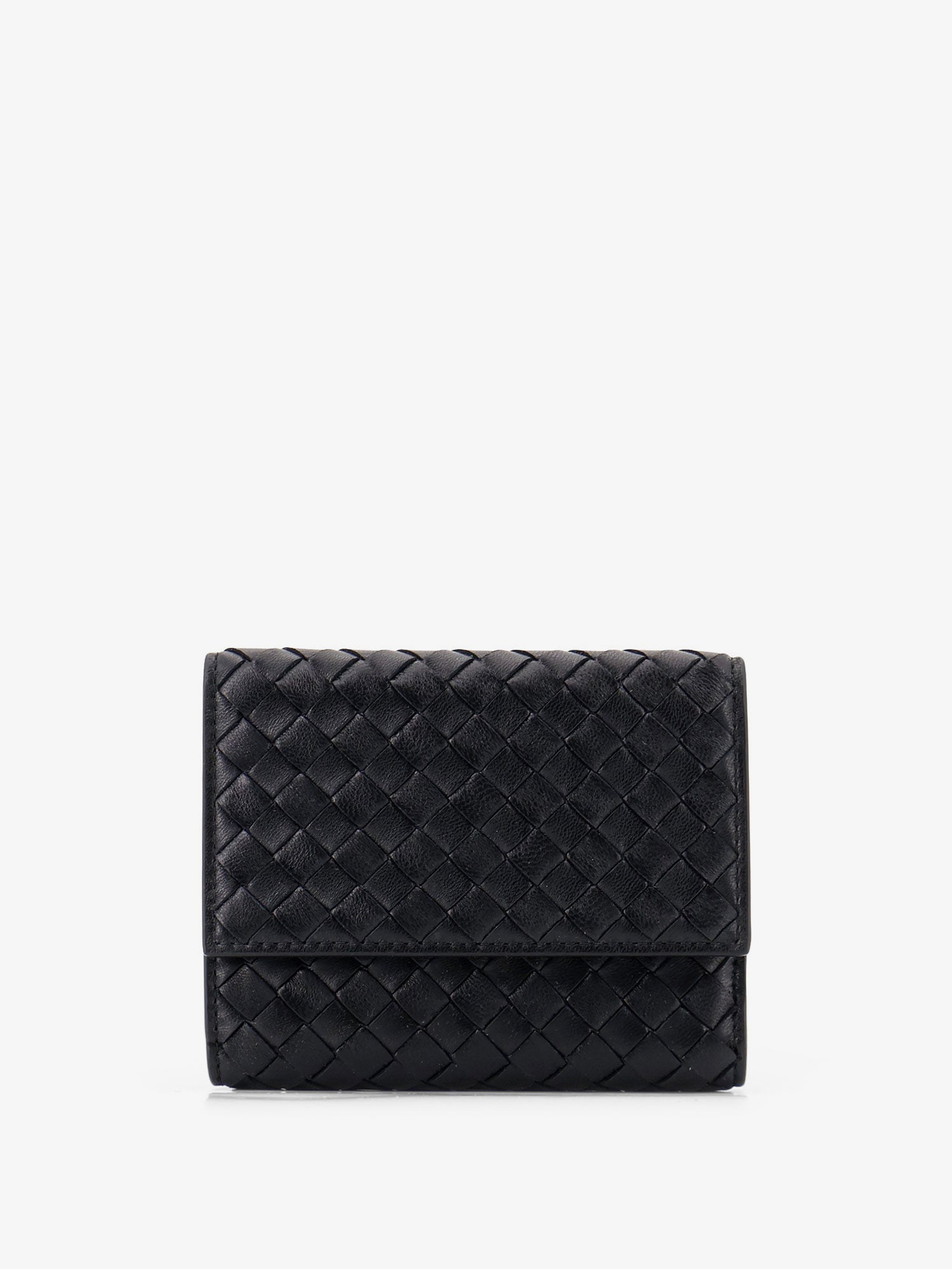 Bottega Veneta Women Bi-Fold Intrecciato Wallet With Zip
